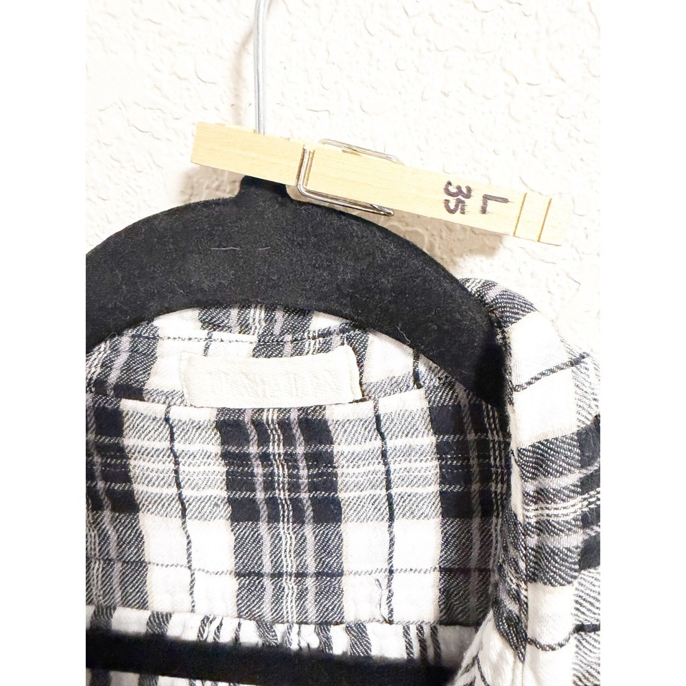 CP Shades Black and White Plaid Button-Down Shirt - Picture 6 of 6